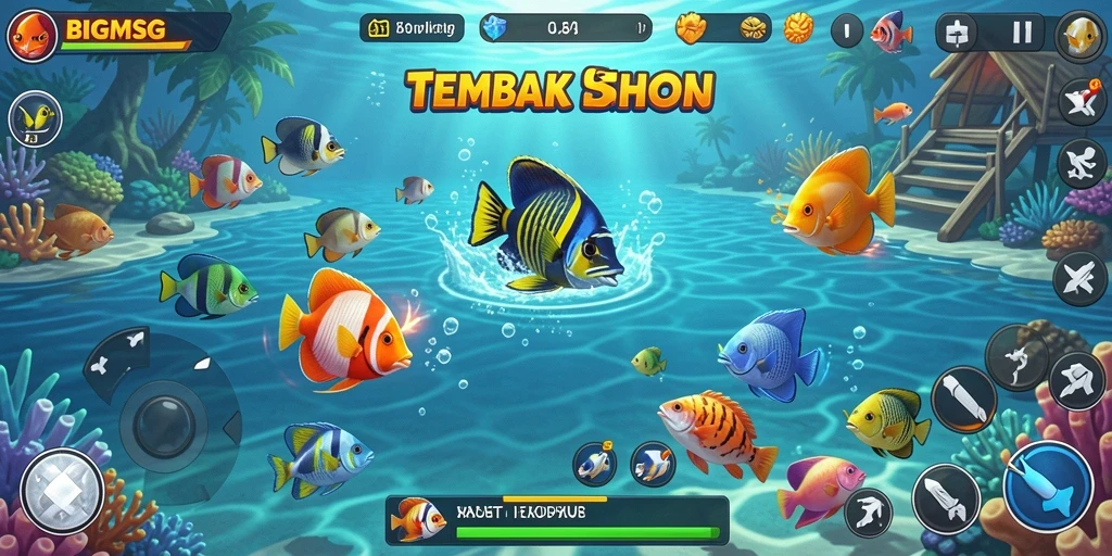 Tampilan gameplay seru di BIGMSG yang penuh tantangan.