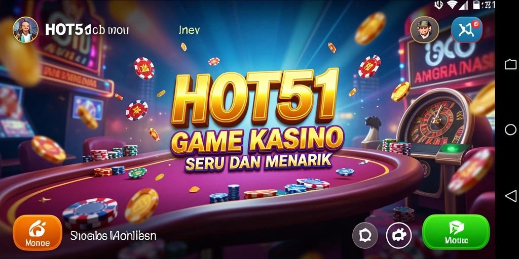 Tampilan gameplay seru dan mengasyikkan di HOT51.