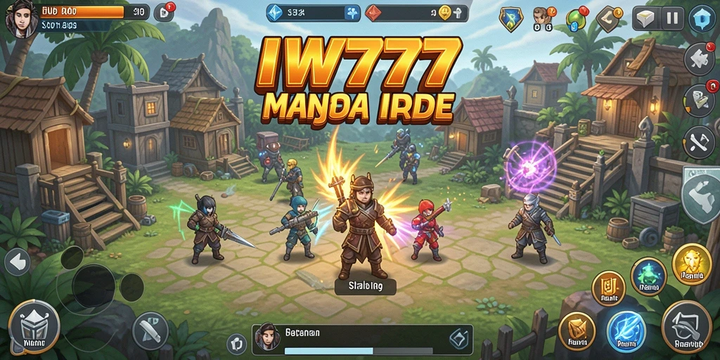 Screenshot IW777 menampilkan gameplay Idle yang seru dan interaktif.