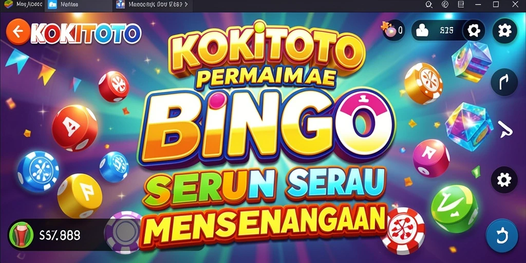 Tampilan gameplay KOKITOTO yang seru dan penuh warna.