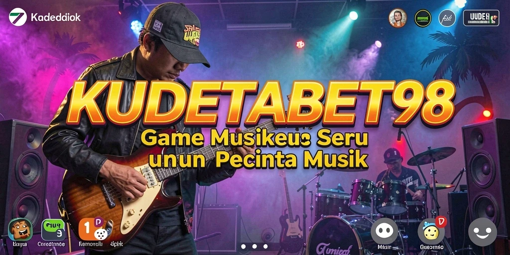 Screenshot KUDETABET98 menampilkan gameplay seru dengan berbagai pilihan lagu.