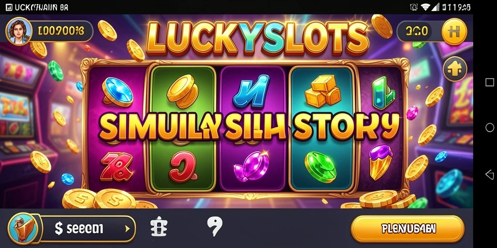 Tampilan gameplay LUCKYSLOTS yang menarik dan interaktif.