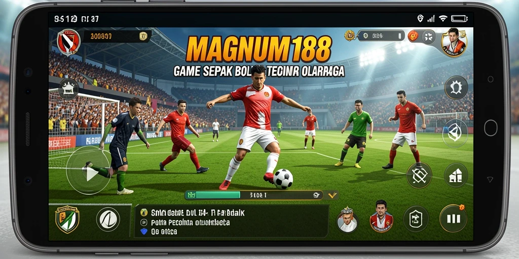 Tampilan gameplay dari MAGNUM188 yang seru dan mendebarkan.