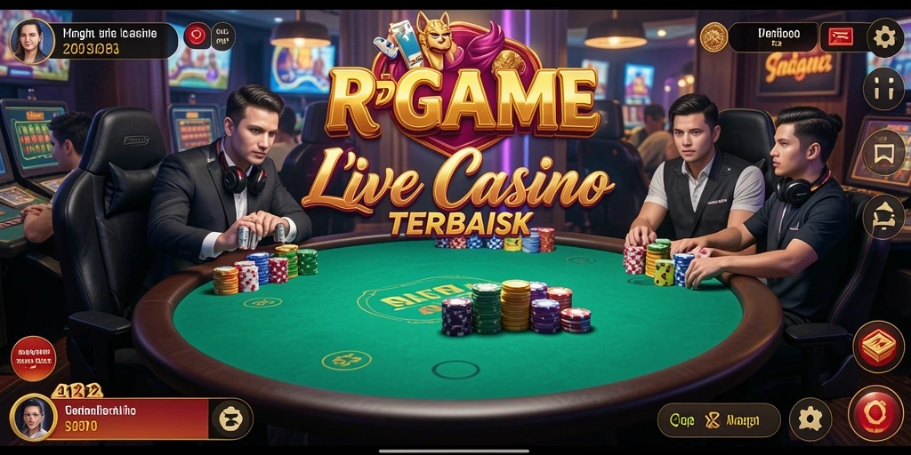 Tampilan gameplay Live Casino RPGAME yang menarik dan menegangkan.