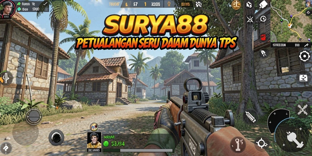 Tampilan gameplay SURYA88 yang mendebarkan dan penuh aksi.